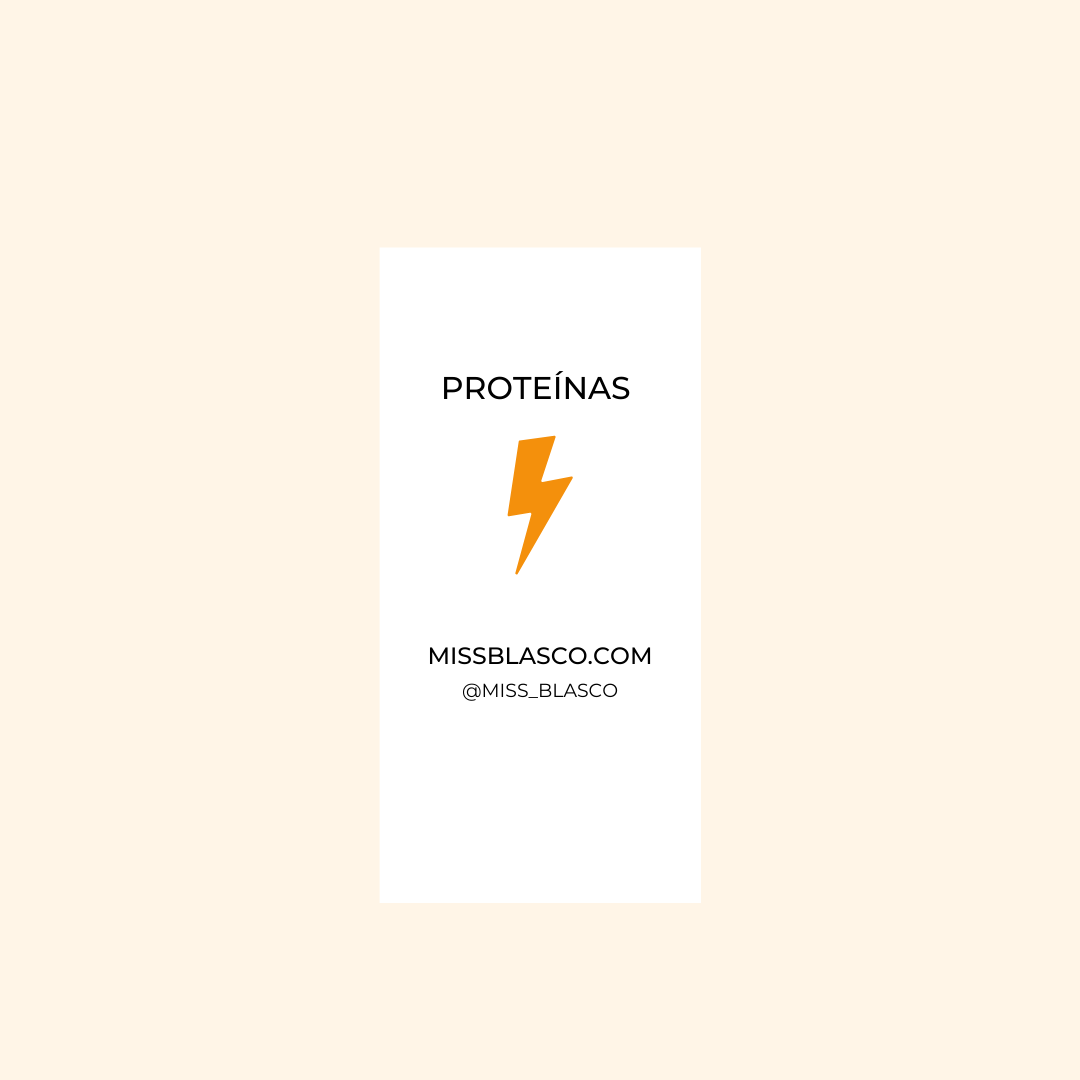 Proteínas en la dieta