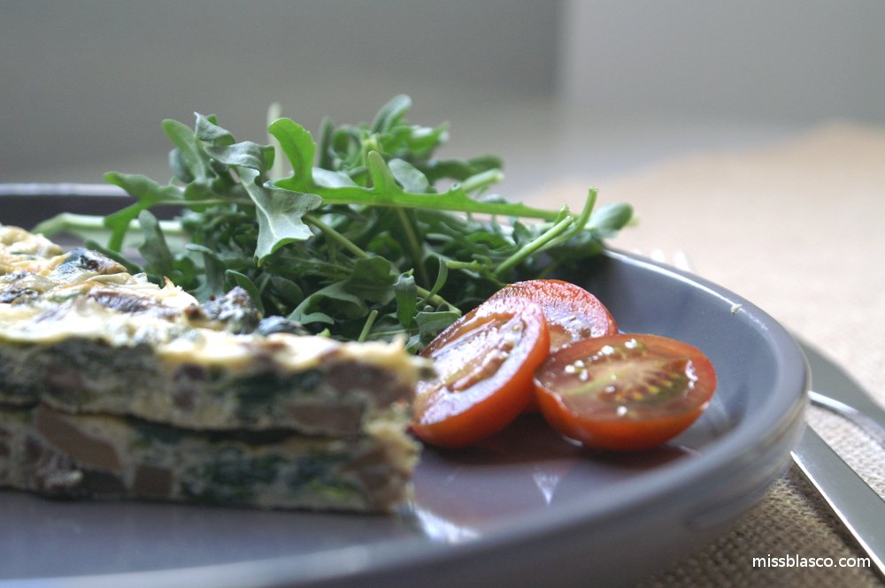 quiche sin masa