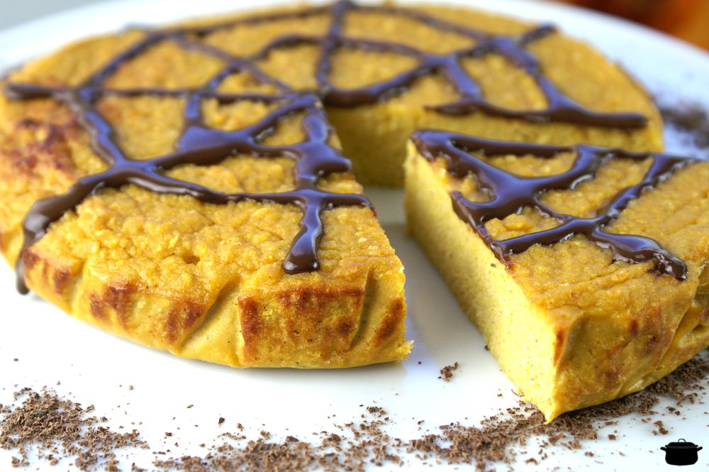 Tarta de calabaza sin azúcar