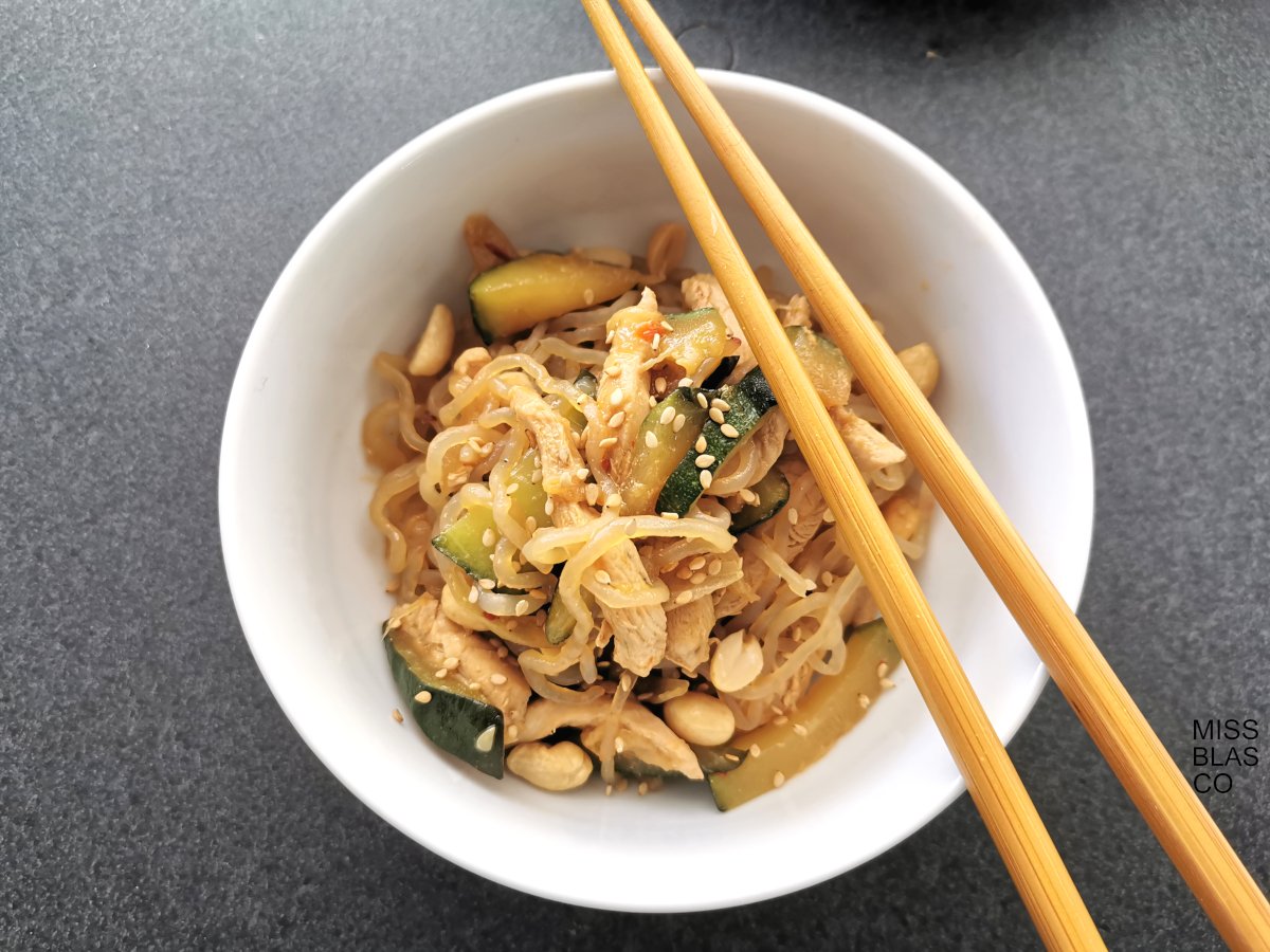 espaguetis de konjac