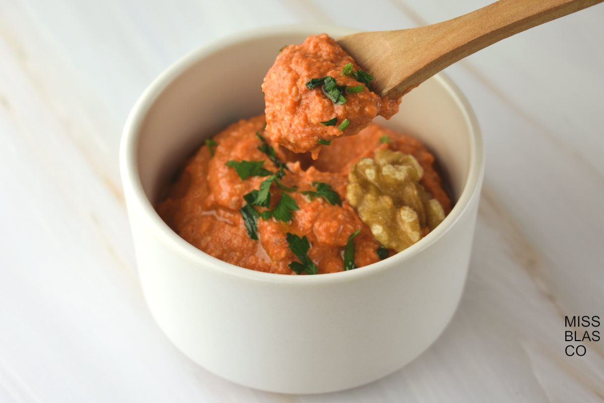 muhammara con nueces