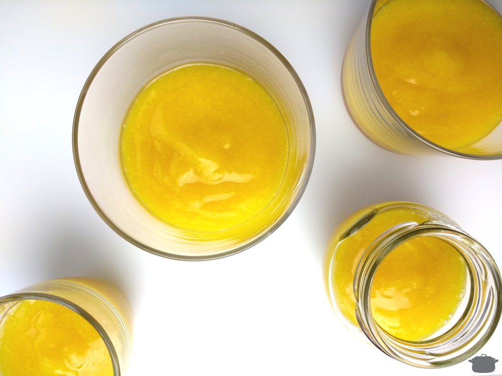 gelatina de mango