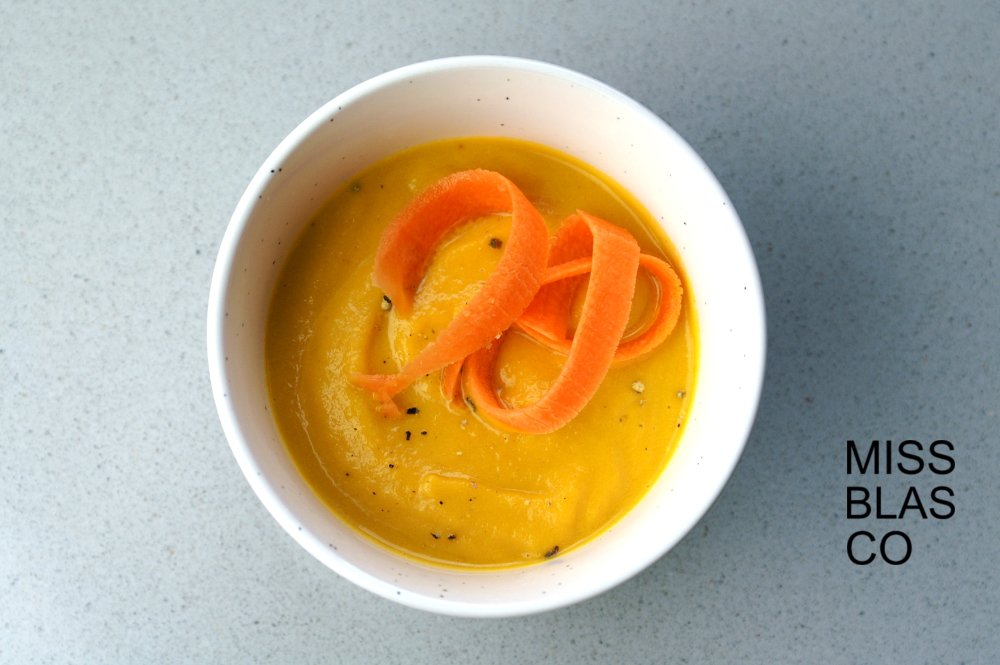 Crema zanahoria con curry
