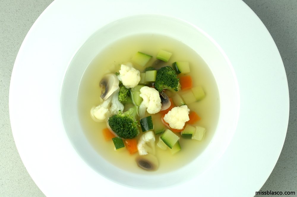sopa de verduras