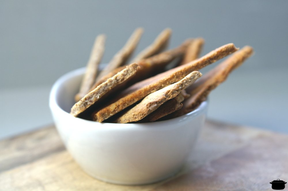 crackers de okara