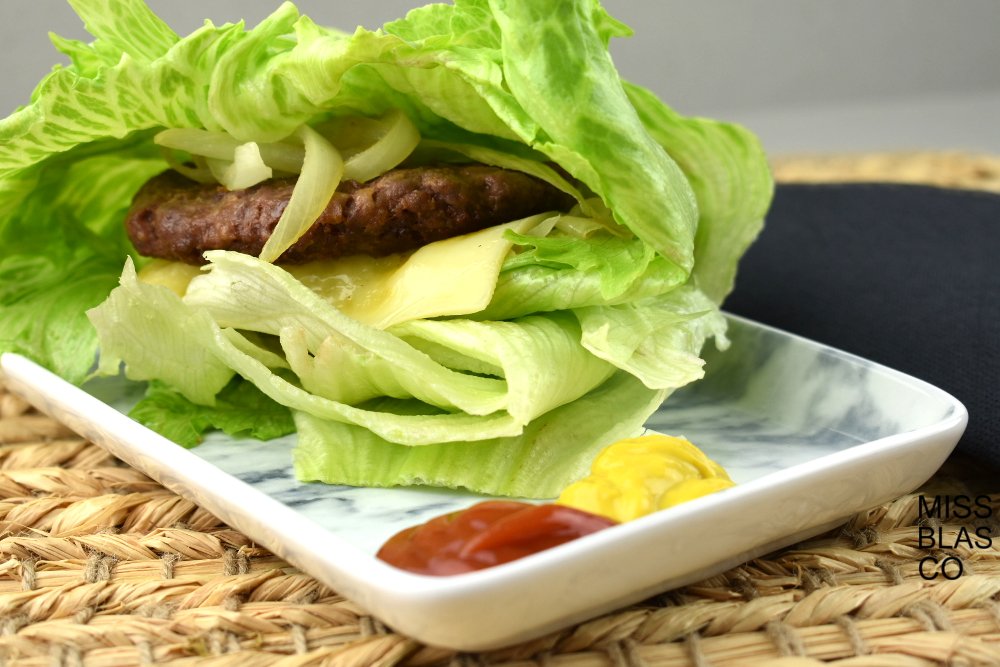 hamburguesa sin pan