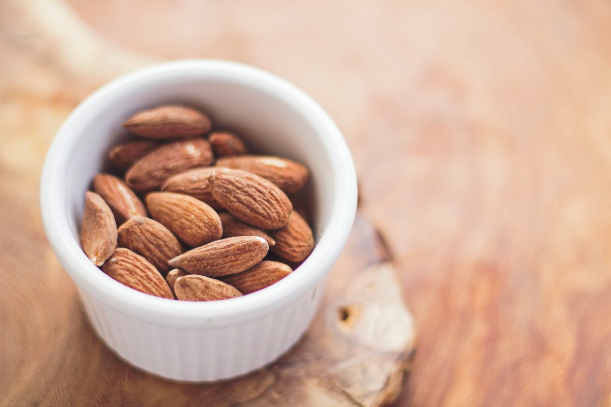 almendras y peso