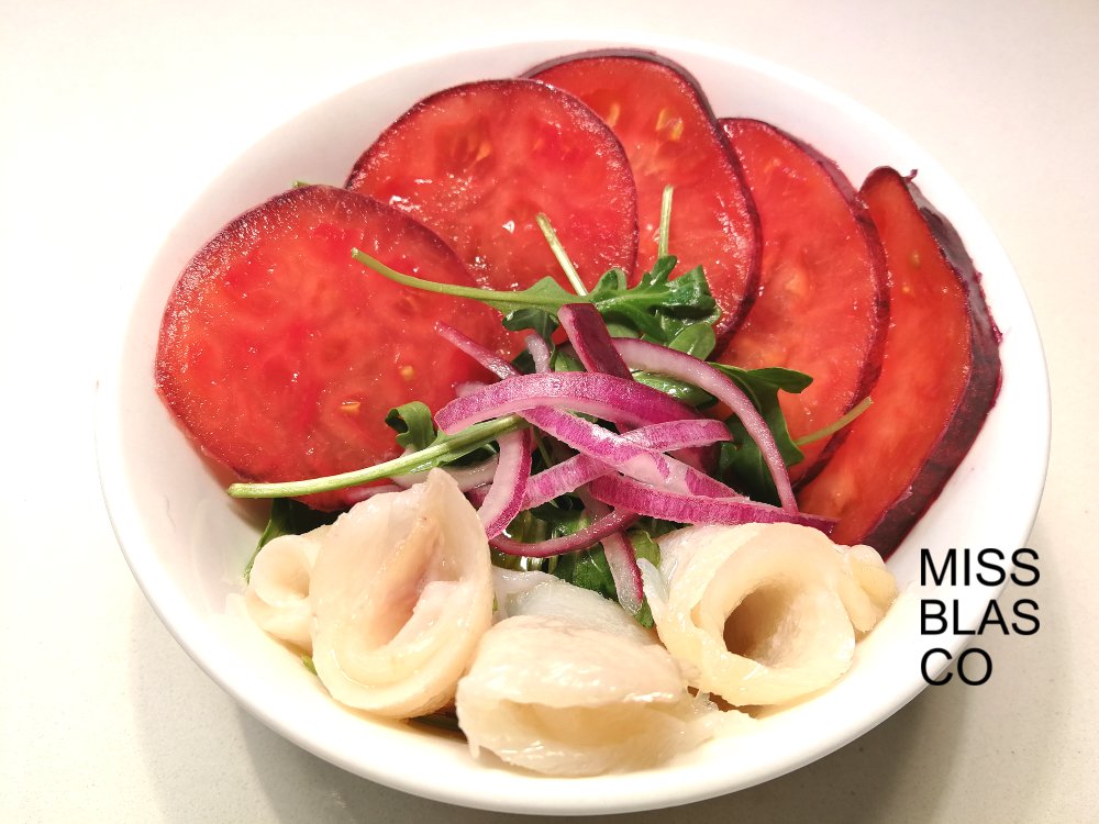 bol de bacalao ahumado