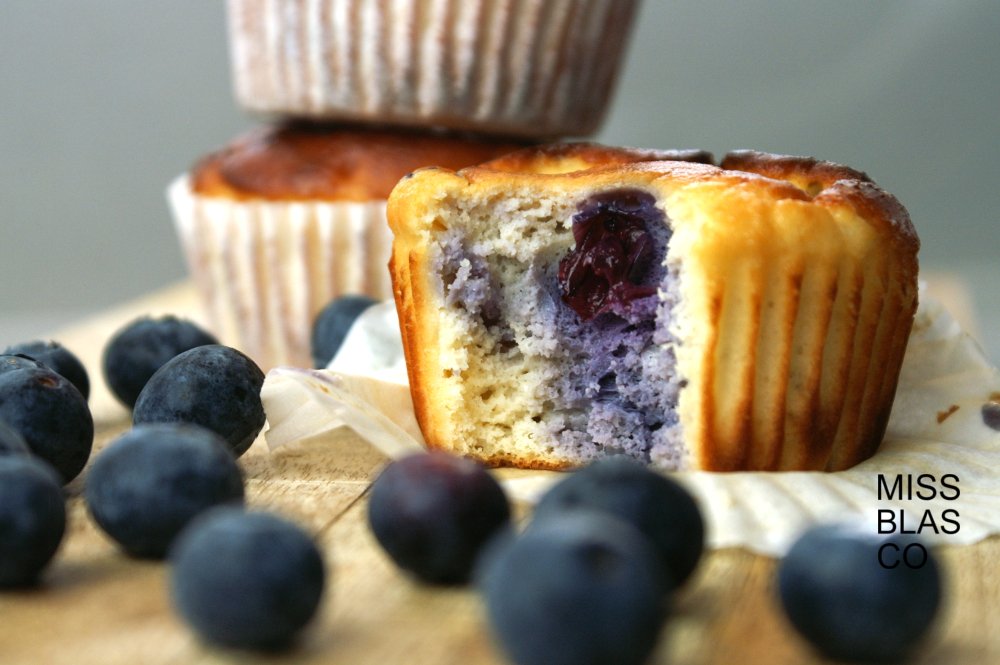 muffins requeson arandanos low carb