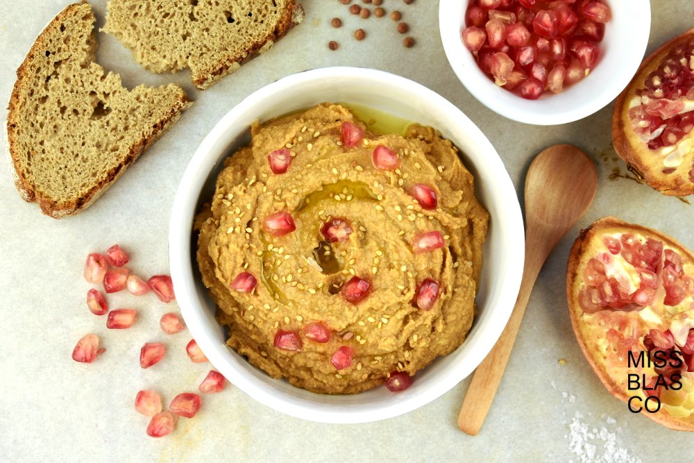 hummus de lentejas