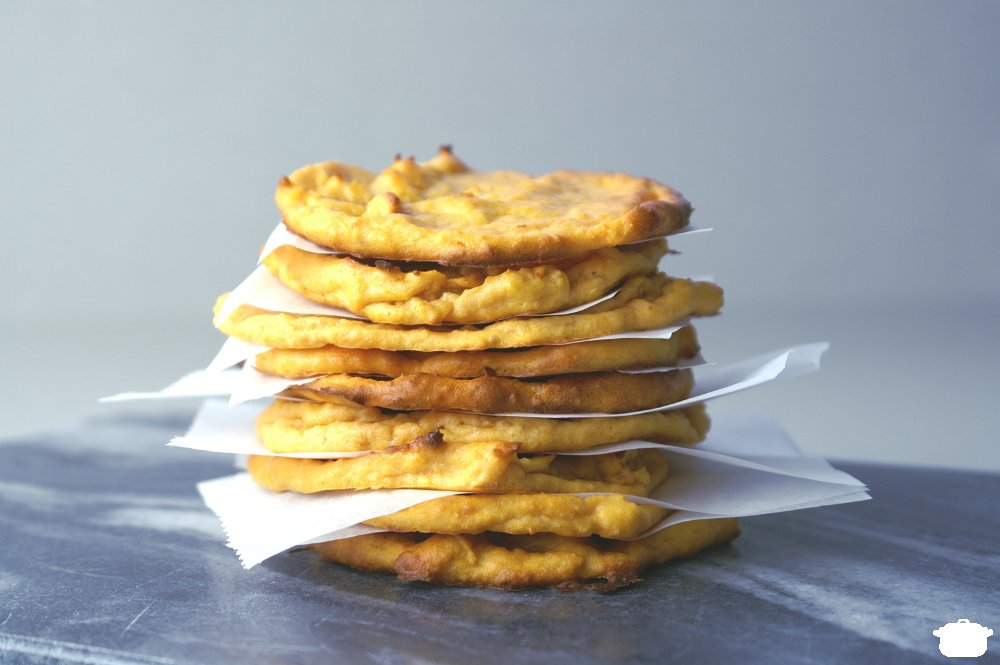bases de pizza de boniato