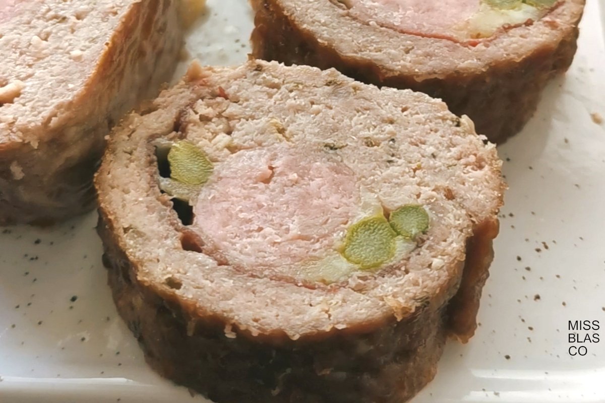 rollo de carne fácil