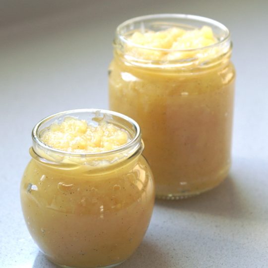 Apple compote without sugar VERY EASY MISS BLASCO