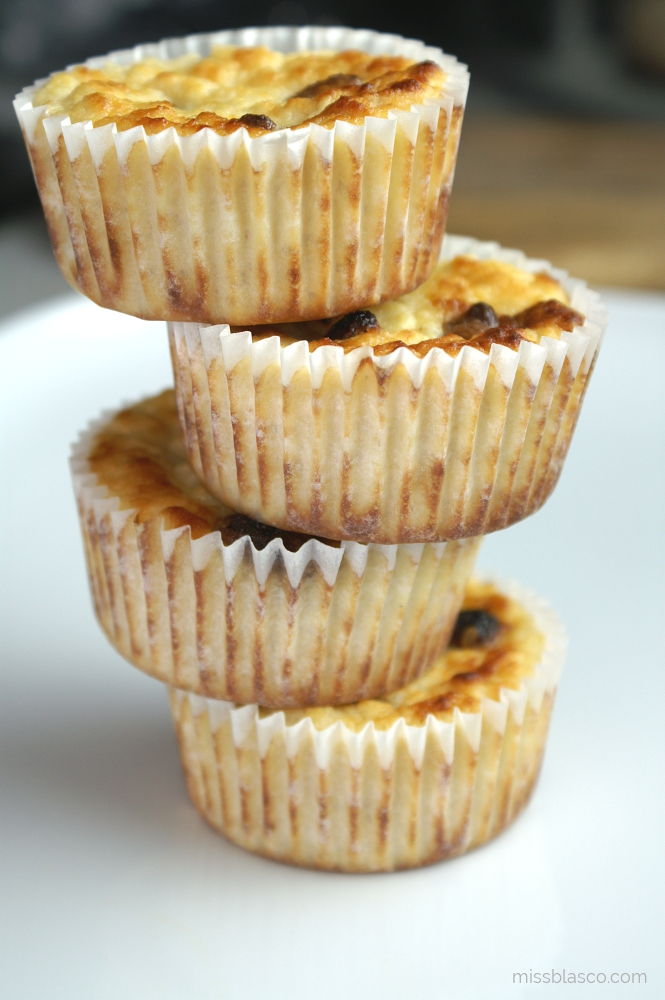 muffins de manzana y almendra