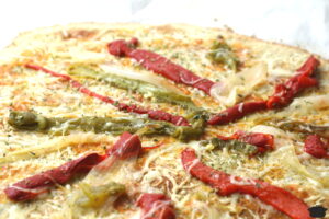 pizza de coliflor paleo