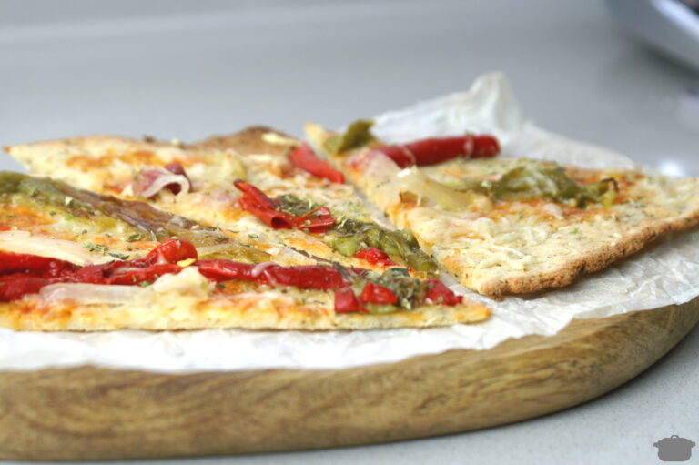 Flourless paleo cauliflower pizza RECIPE MISS BLASCO