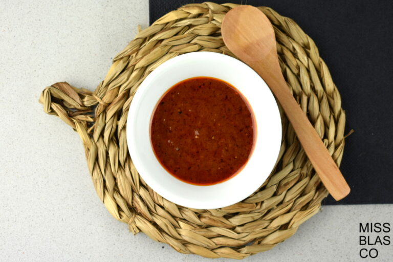 SALSA BARBACOA CASERA RECETA MISS BLASCO